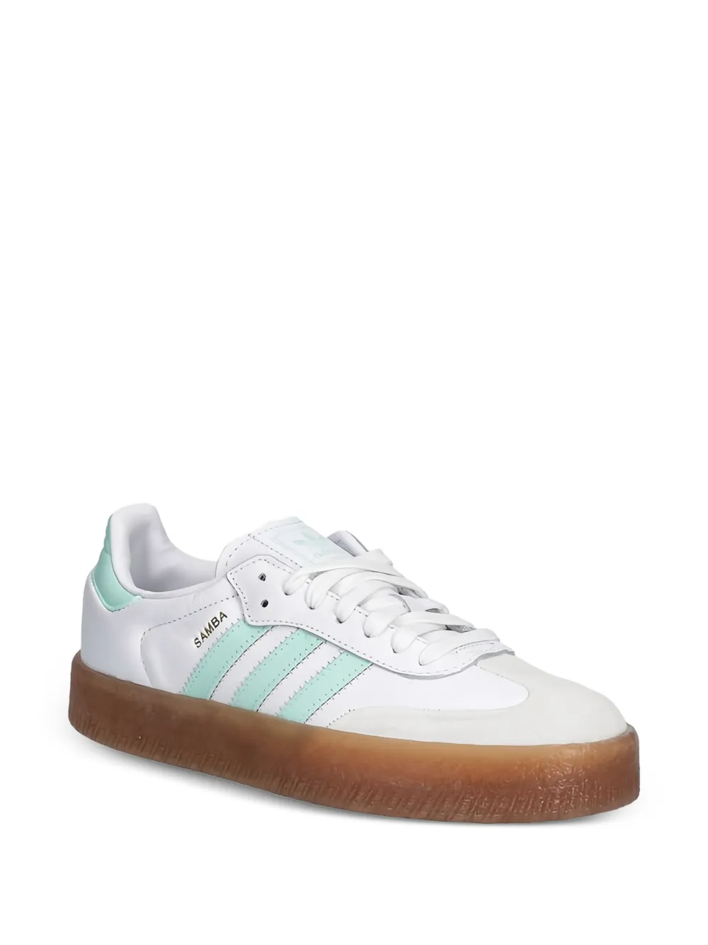 adidas Kids stripes samba sneakers - Bianco