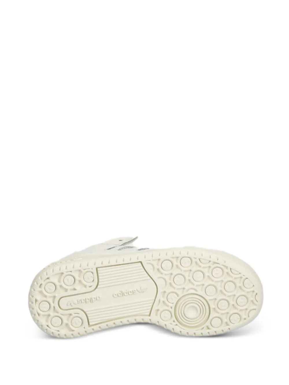 adidas Kids Forum Low sneakers met geperforeerde details en strepen Wit