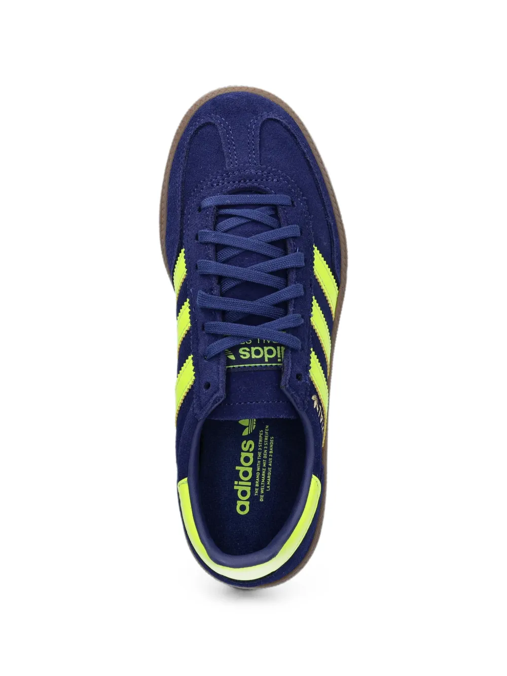 adidas Kids Spezial J gestreepte suède sneakers Blauw