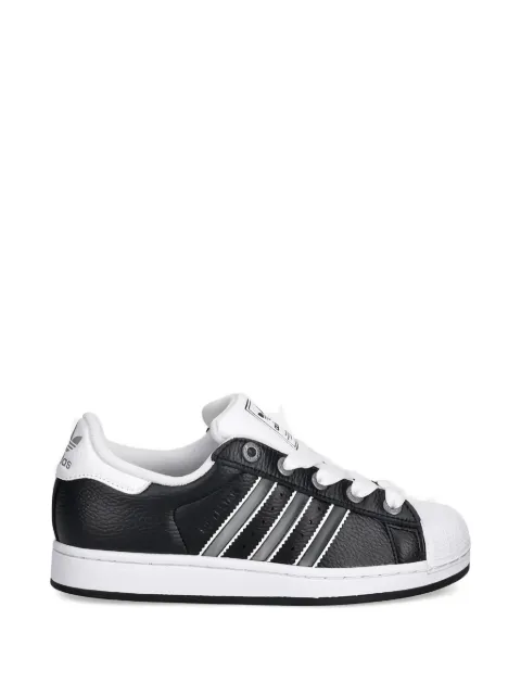adidas Kids Superstar II stripe sneakers