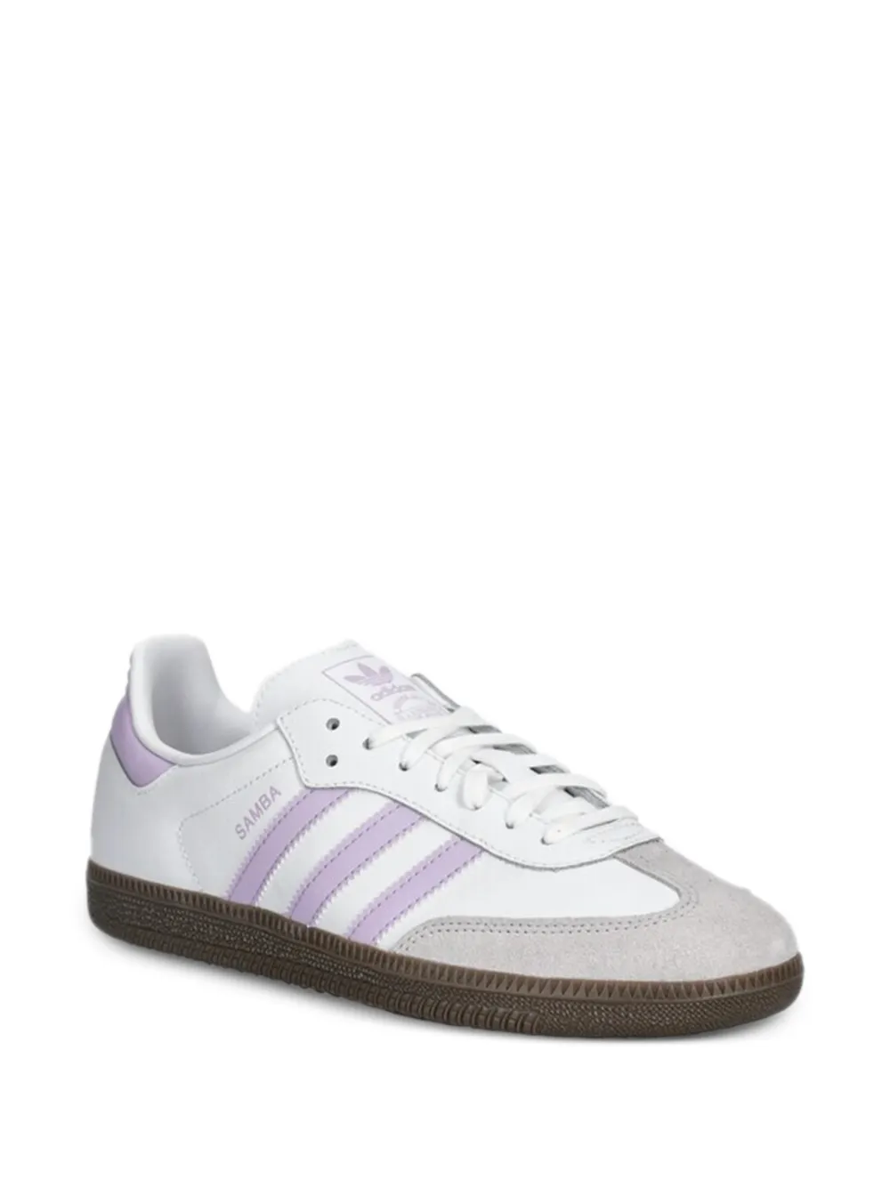adidas Kids striped samba sneakers - Bianco
