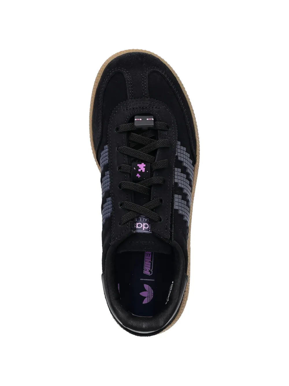 adidas Kids x Minecraft Handball Spezial Comfort Closure sneakers Zwart