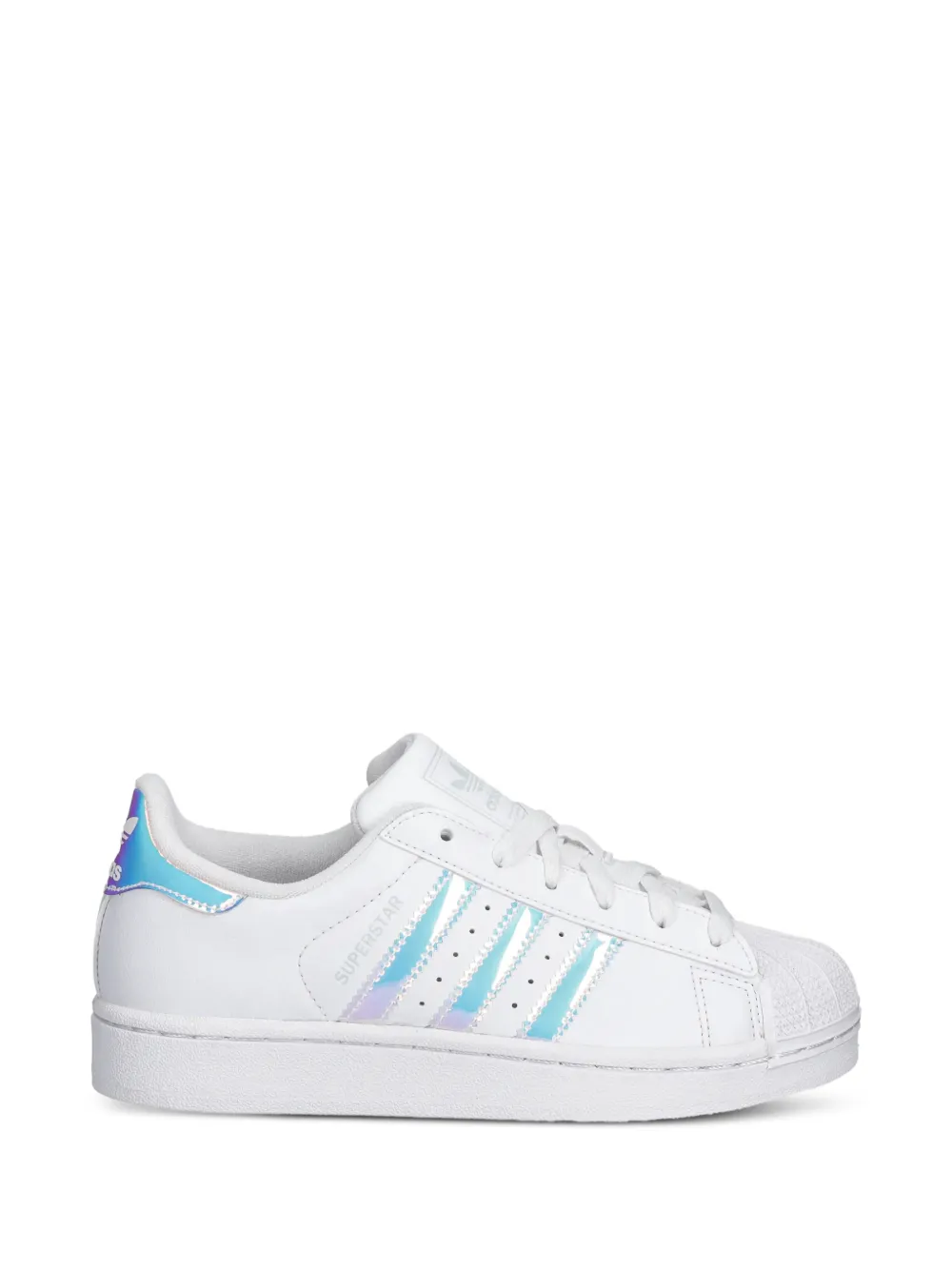 adidas Kids Superstar II iridescent sneakers Wit