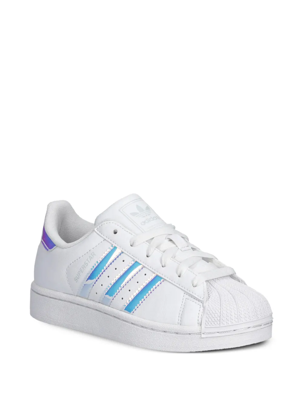 Adidas Kids Superstar II iridescent sneakers Wit