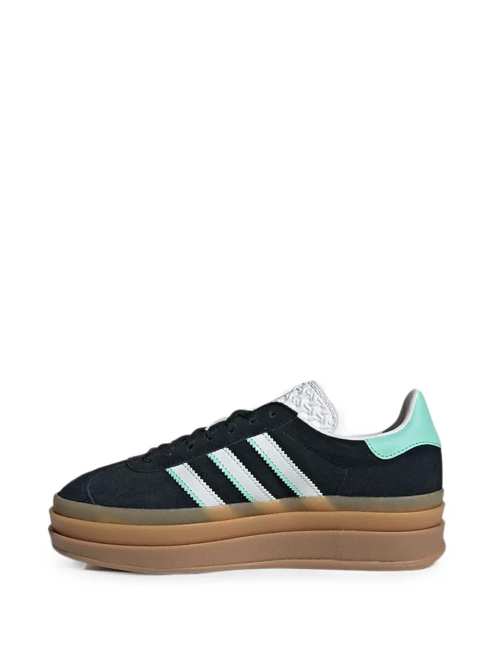 adidas Kids Gazelle Bold platform sneakers Zwart