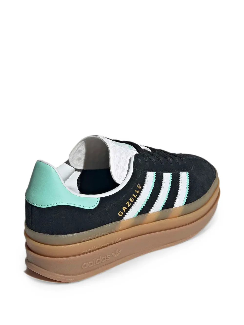 adidas Kids Gazelle Bold platform sneakers Zwart