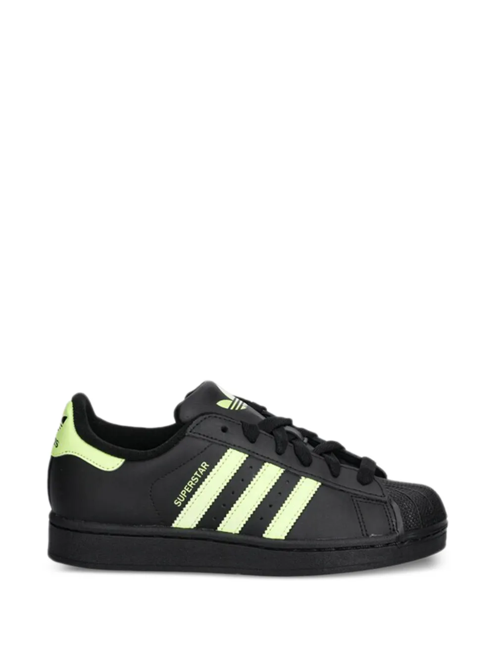 adidas Kids Superstar II sneakers met logo Zwart