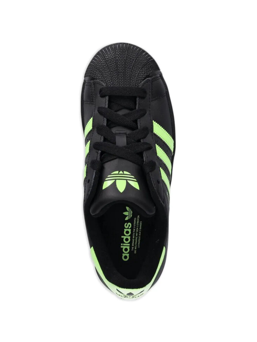 adidas Kids Superstar II sneakers met logo Zwart