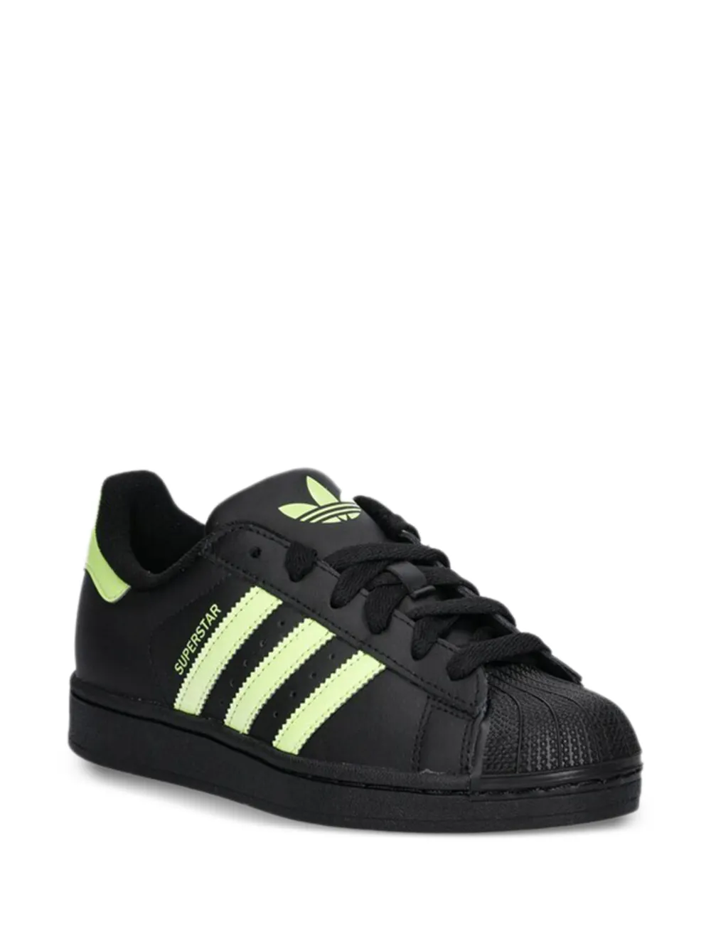 adidas Kids Superstar II logo sneakers - Nero
