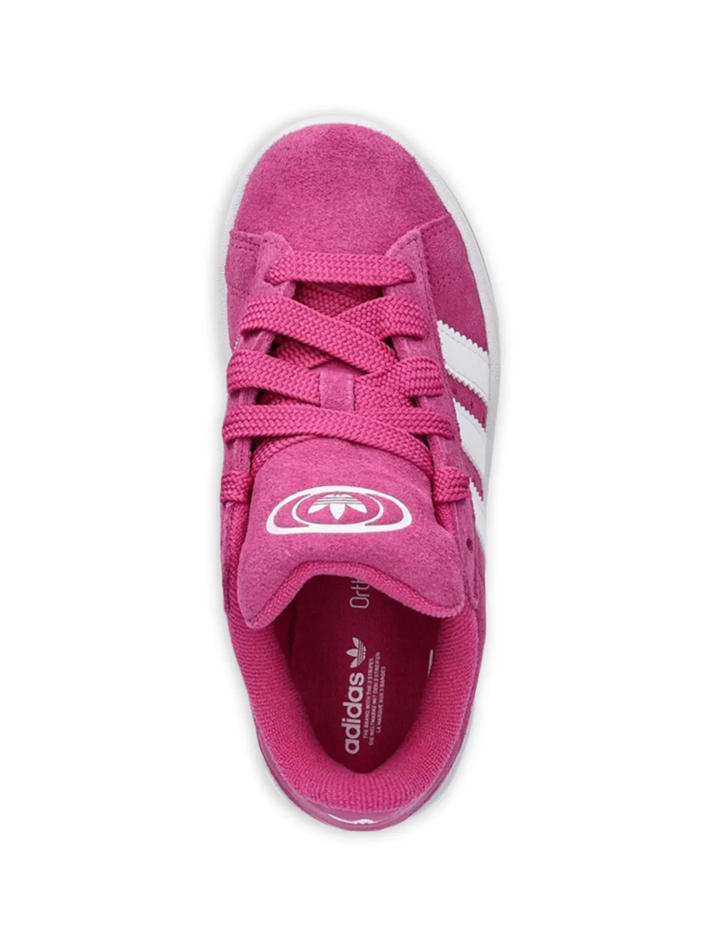 adidas Kids Campus00 gestreepte sneakers Roze