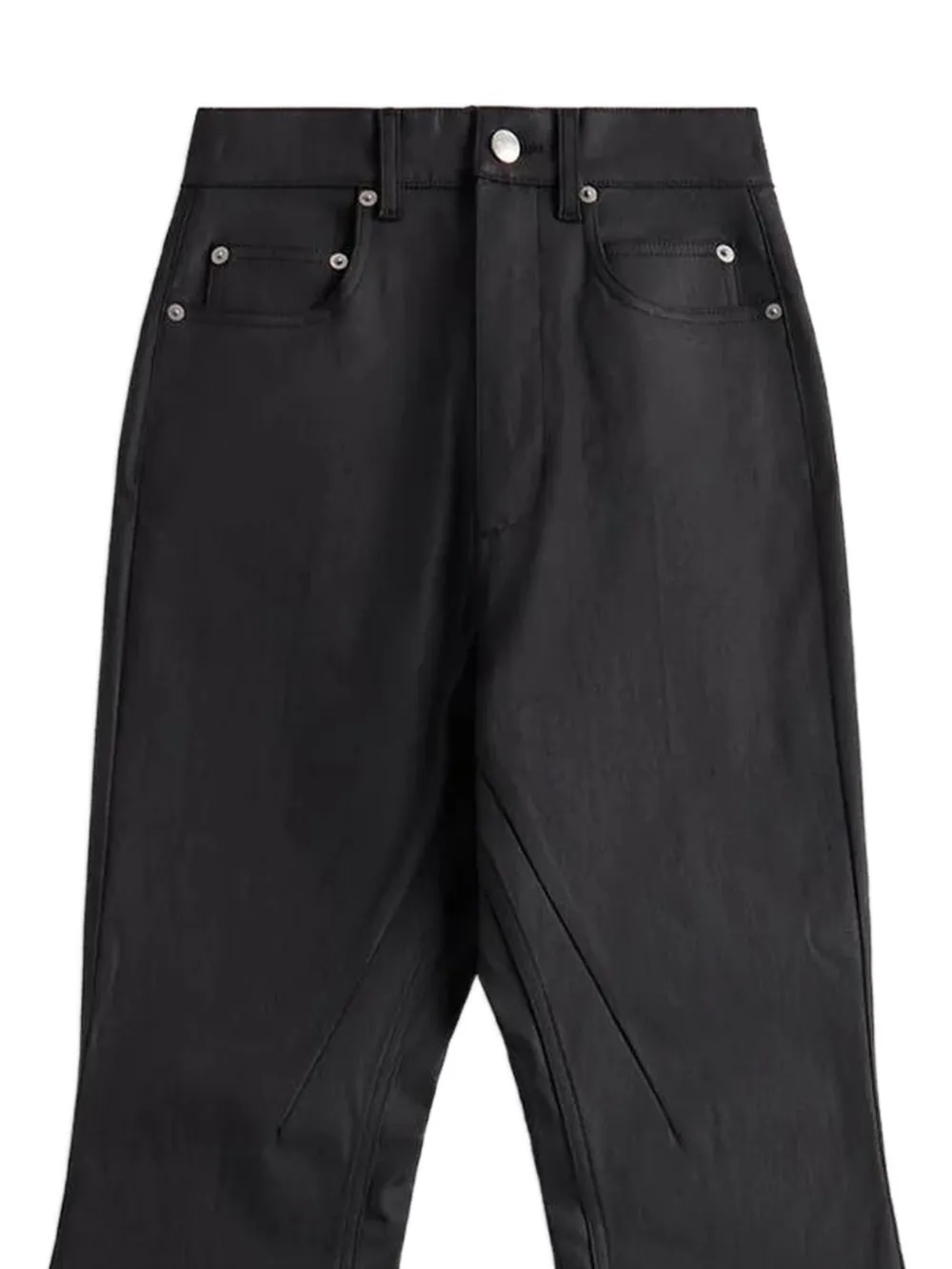Rick Owens Bootcut broek Zwart