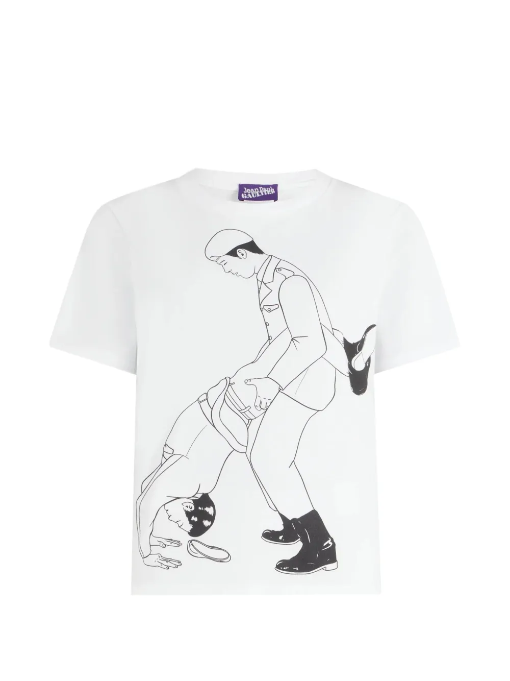 Jean Paul Gaultier Kamasutra printed T-shirt - Bianco