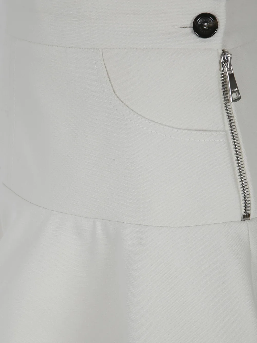  Vivetta Float-bottom Mini Skirt - Neutrals 