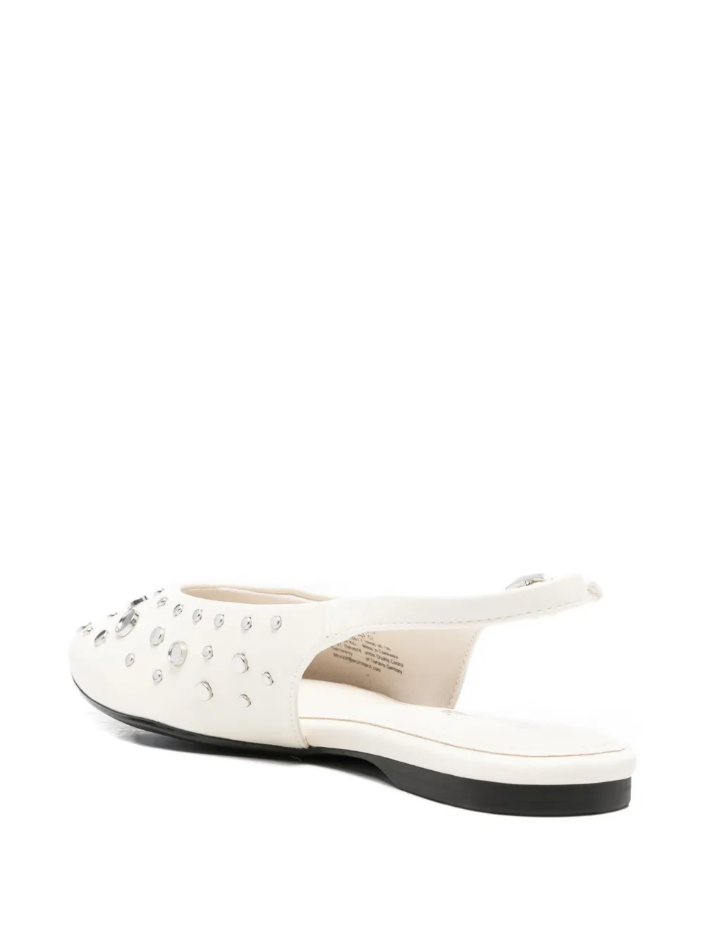 TAMARIS Slingback pumps met studs Beige