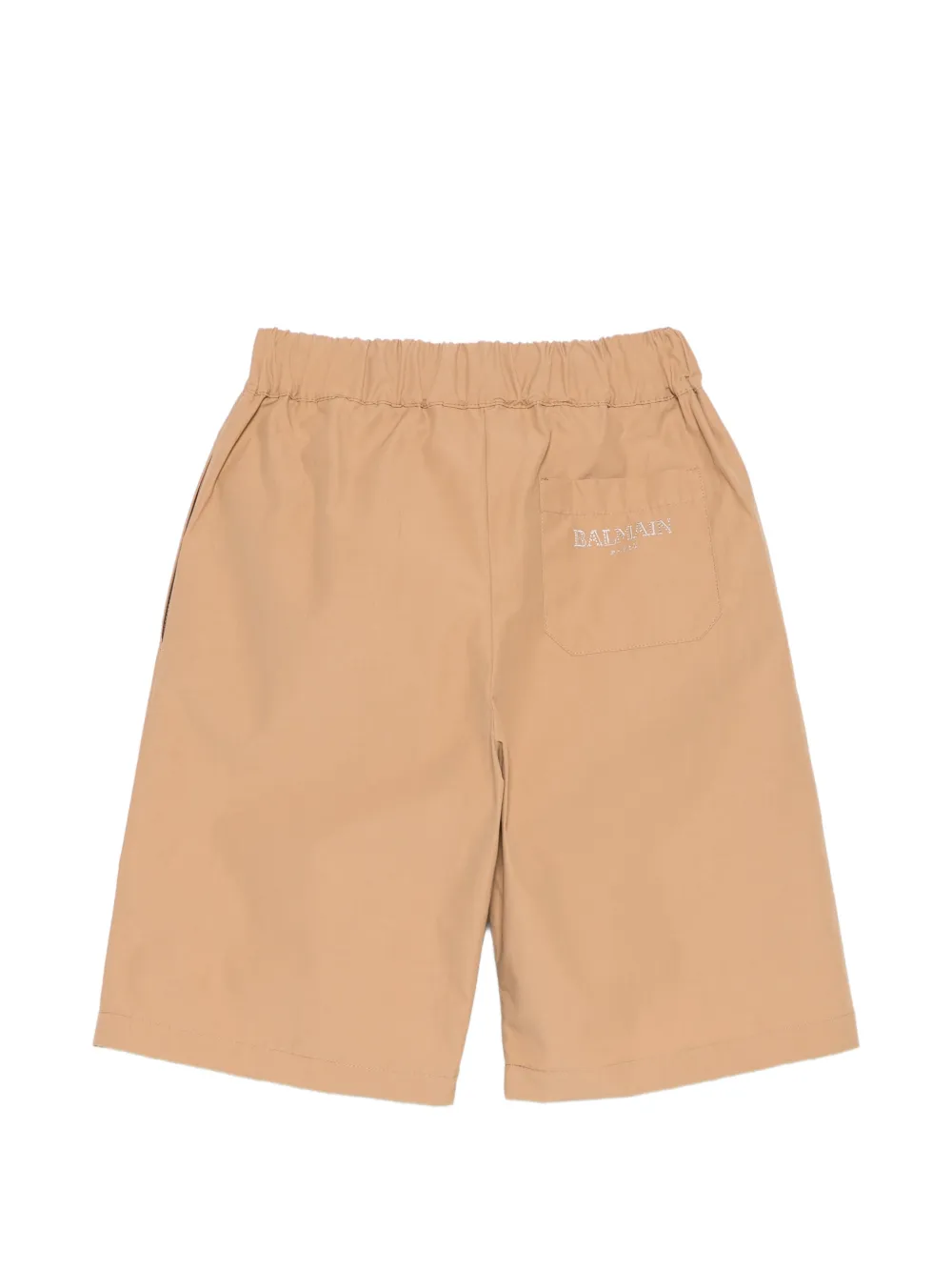  Balmain Kids Elasticated Shorts - Neutrals 