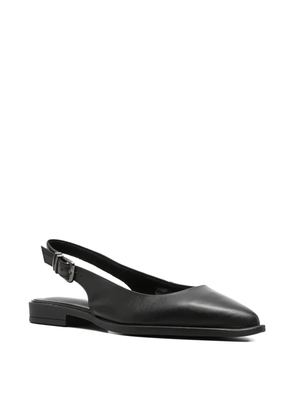  Tamaris Slingback Ballet Flats - Black 