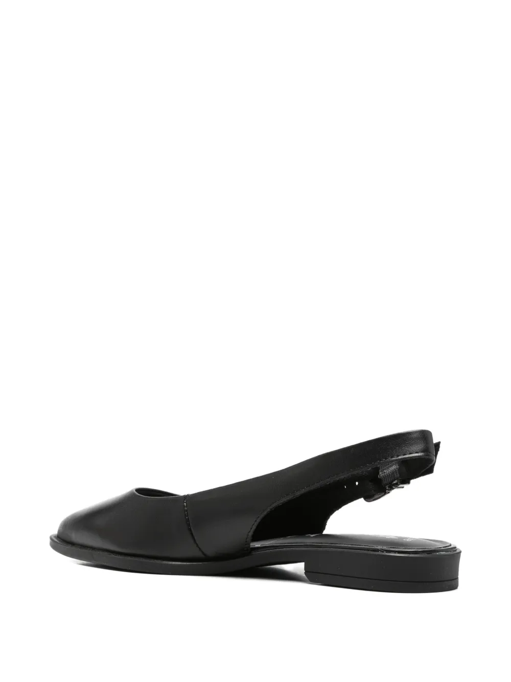  Tamaris Slingback Ballet Flats - Black 
