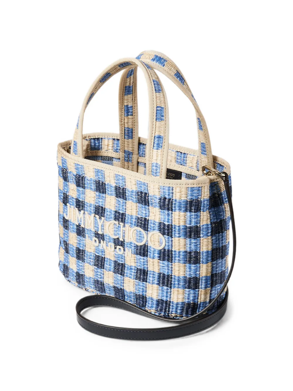 Jimmy Choo Beach East-West mini-shopper Blauw