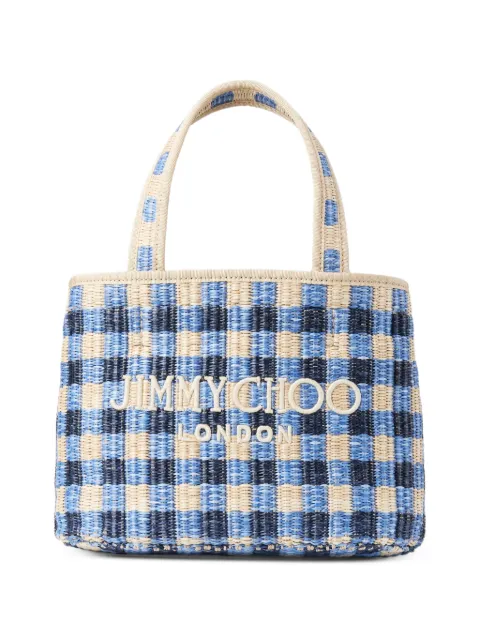Jimmy Choo beach tote East-West mini bag