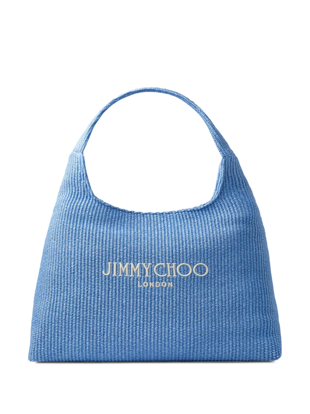 Jimmy Choo Borsa a spalla con logo - Blu