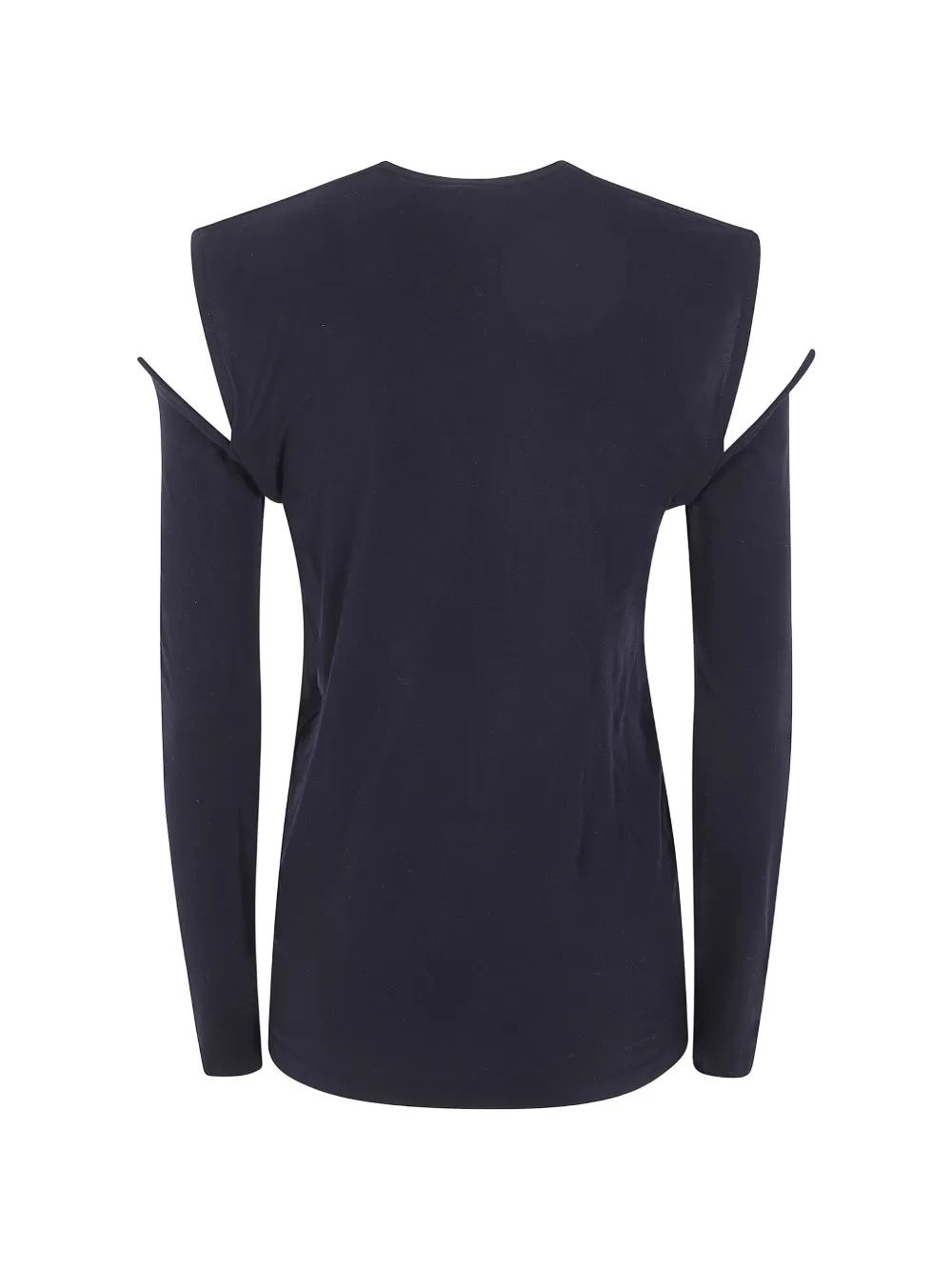 Junya Watanabe T-shirt met uitgesneden details Zwart