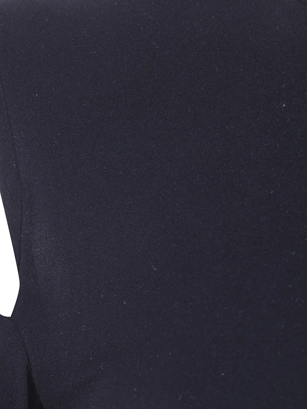 Junya Watanabe T-shirt met uitgesneden details Zwart