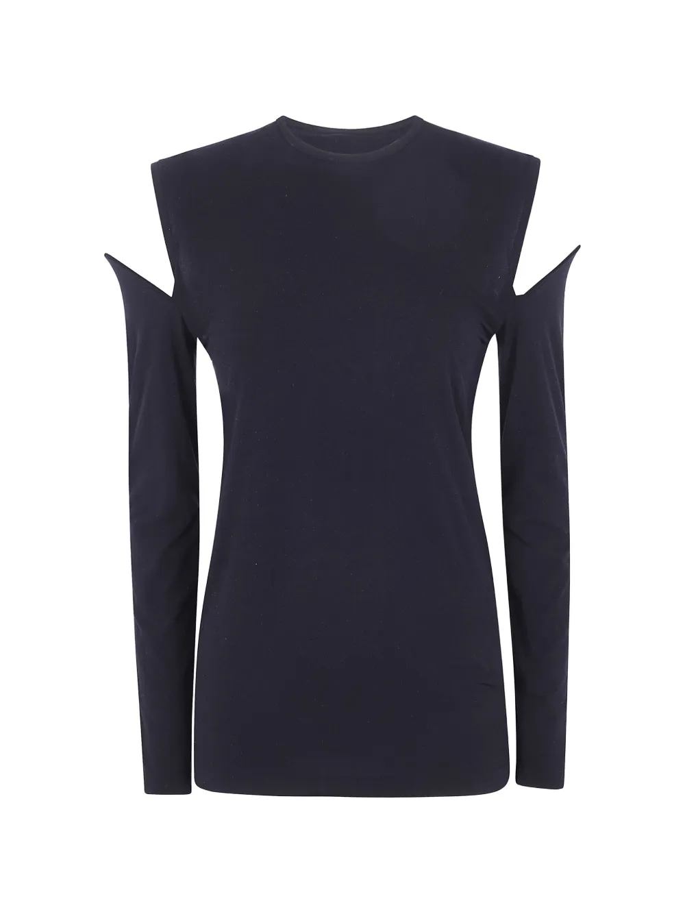 Junya Watanabe cut-out T-shirt - Nero