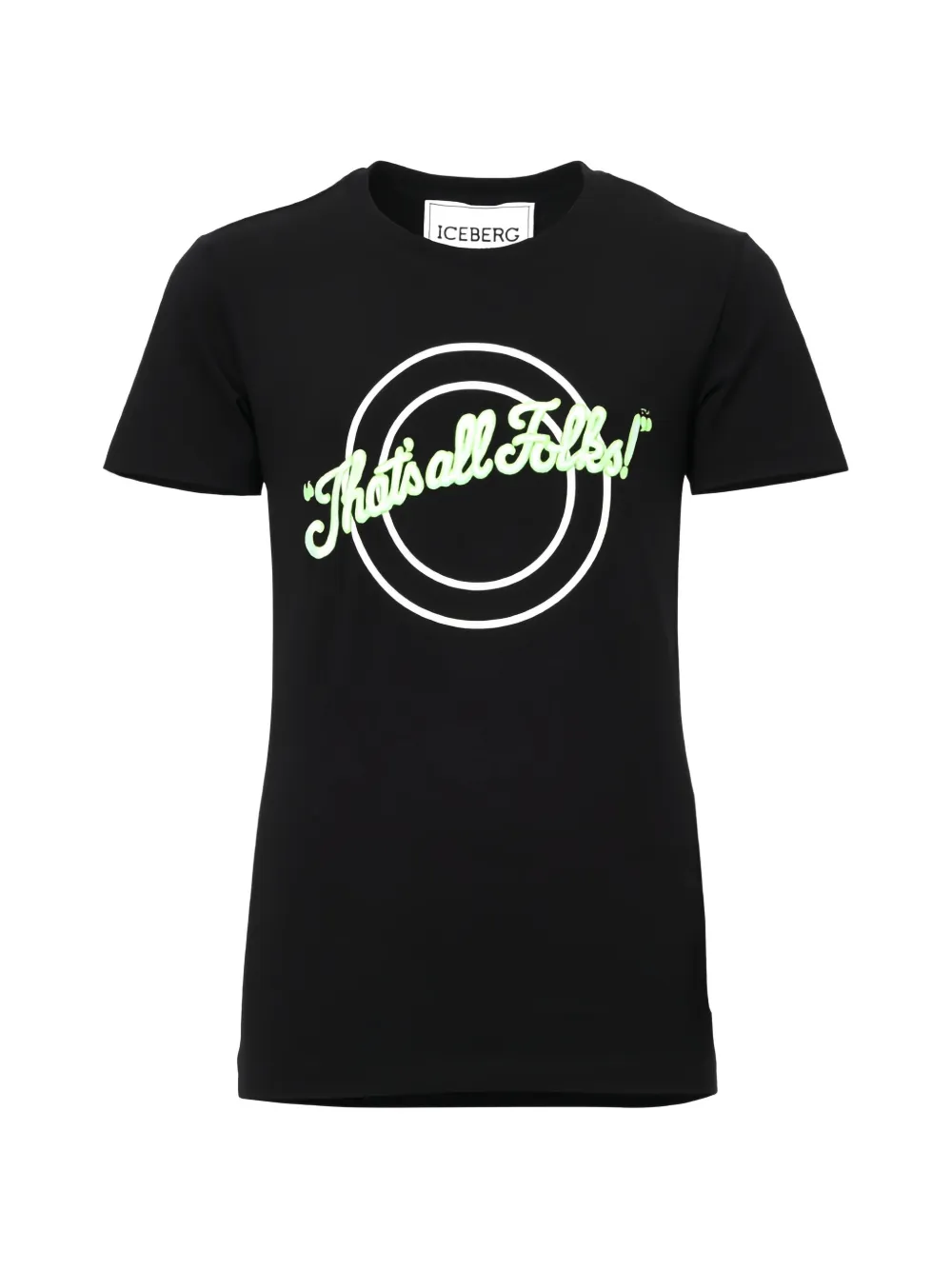 Iceberg T-shirt girocollo - Nero