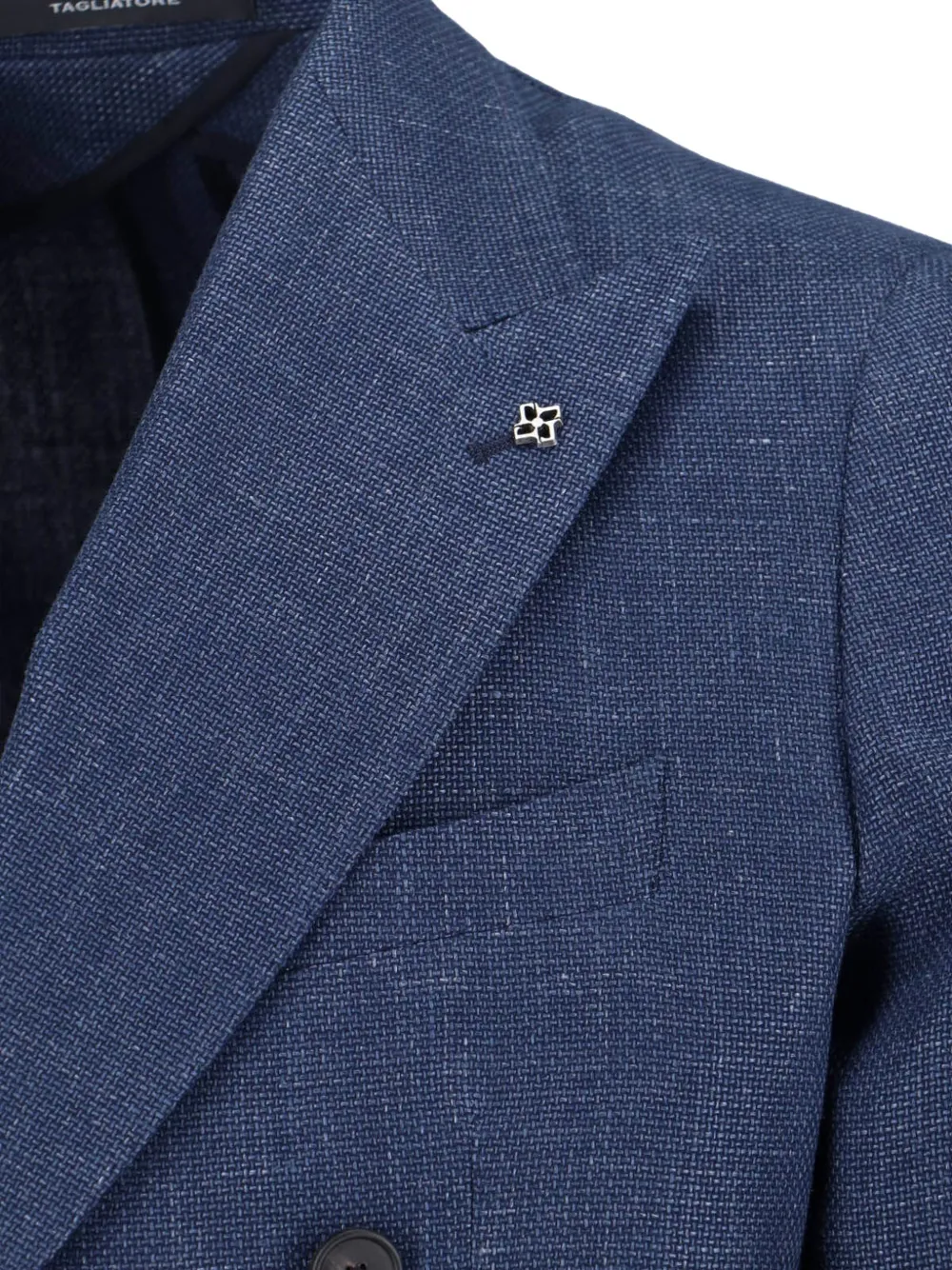 Tagliatore Blazer met dubbele rij knopen Blauw