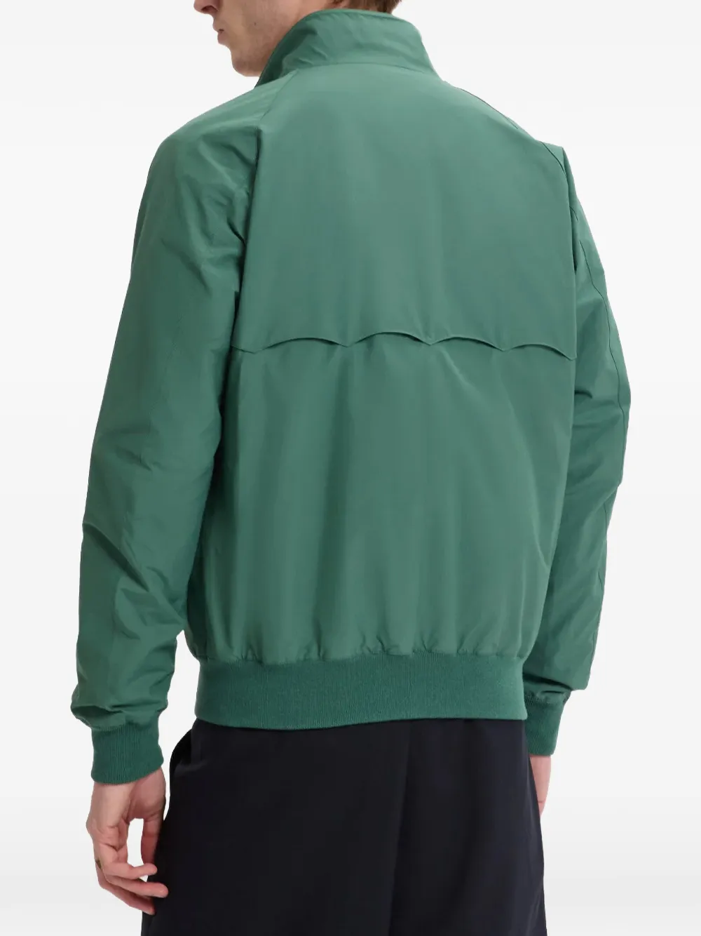 Baracuta Jack met rits Blauw