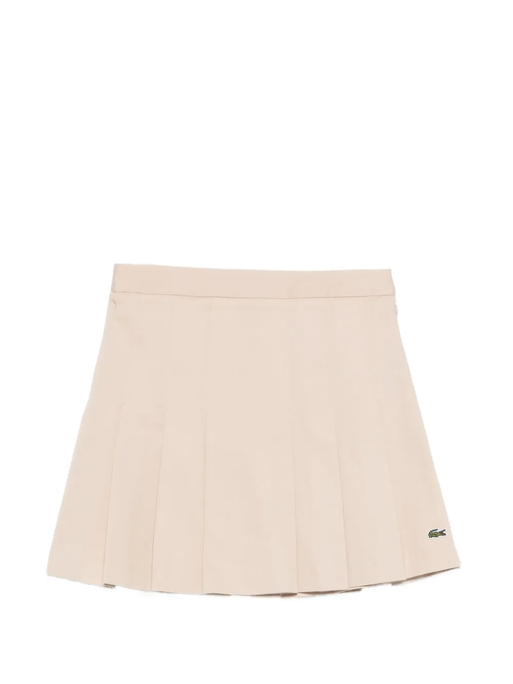 Lacoste pleated mini skirt - Toni neutri