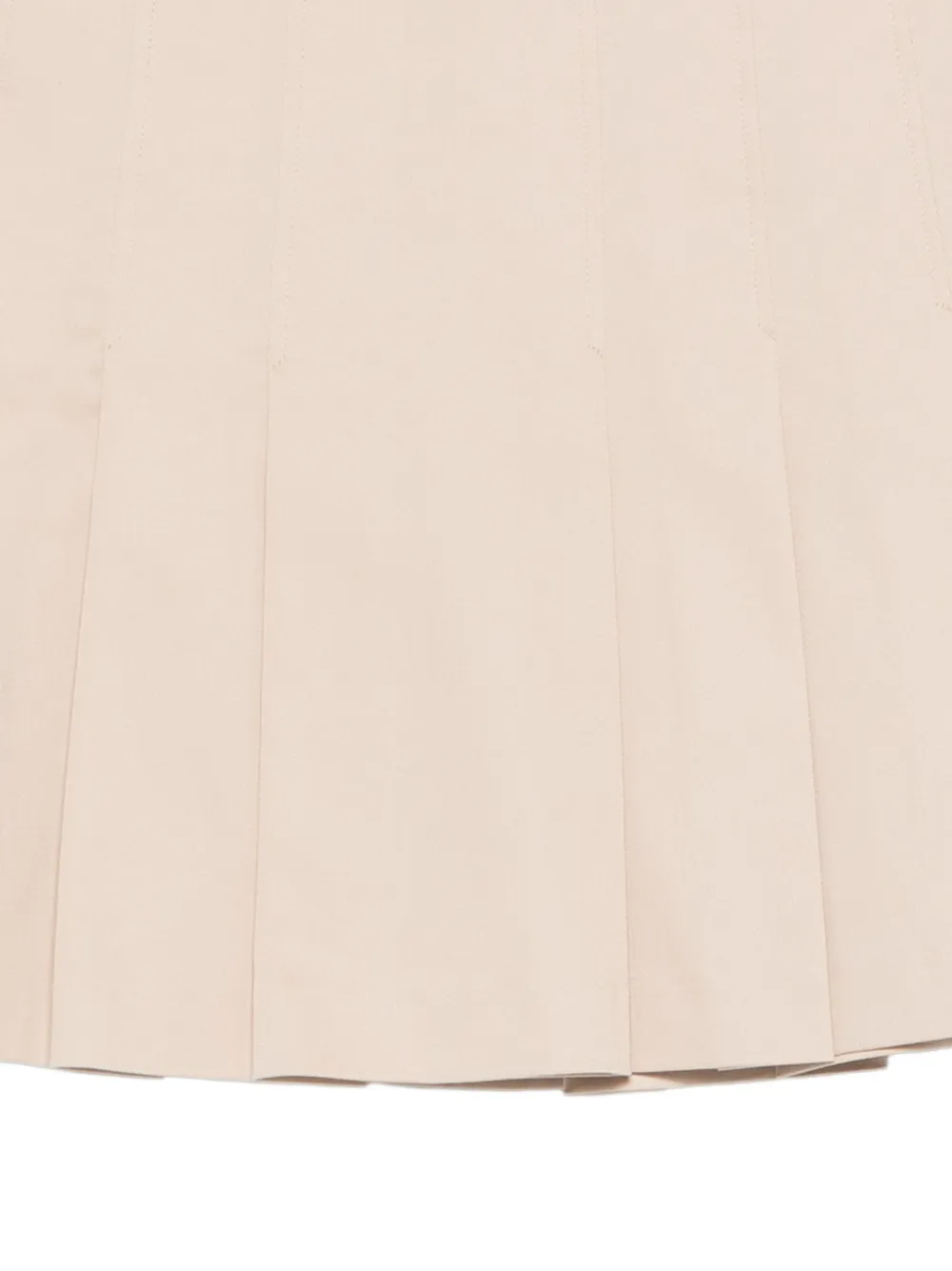  Lacoste Pleated Mini Skirt - Neutrals 
