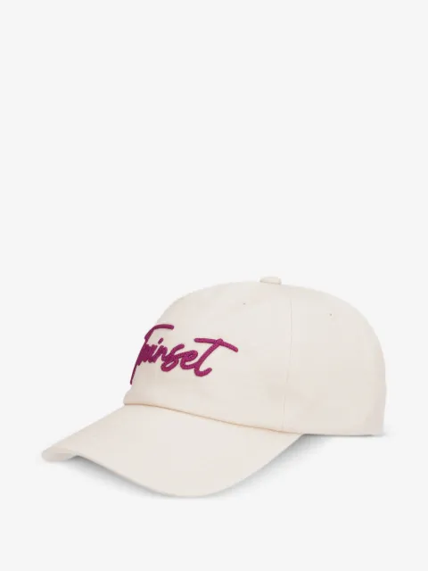 TWINSET Baseballkappe mit Logo-Stickerei