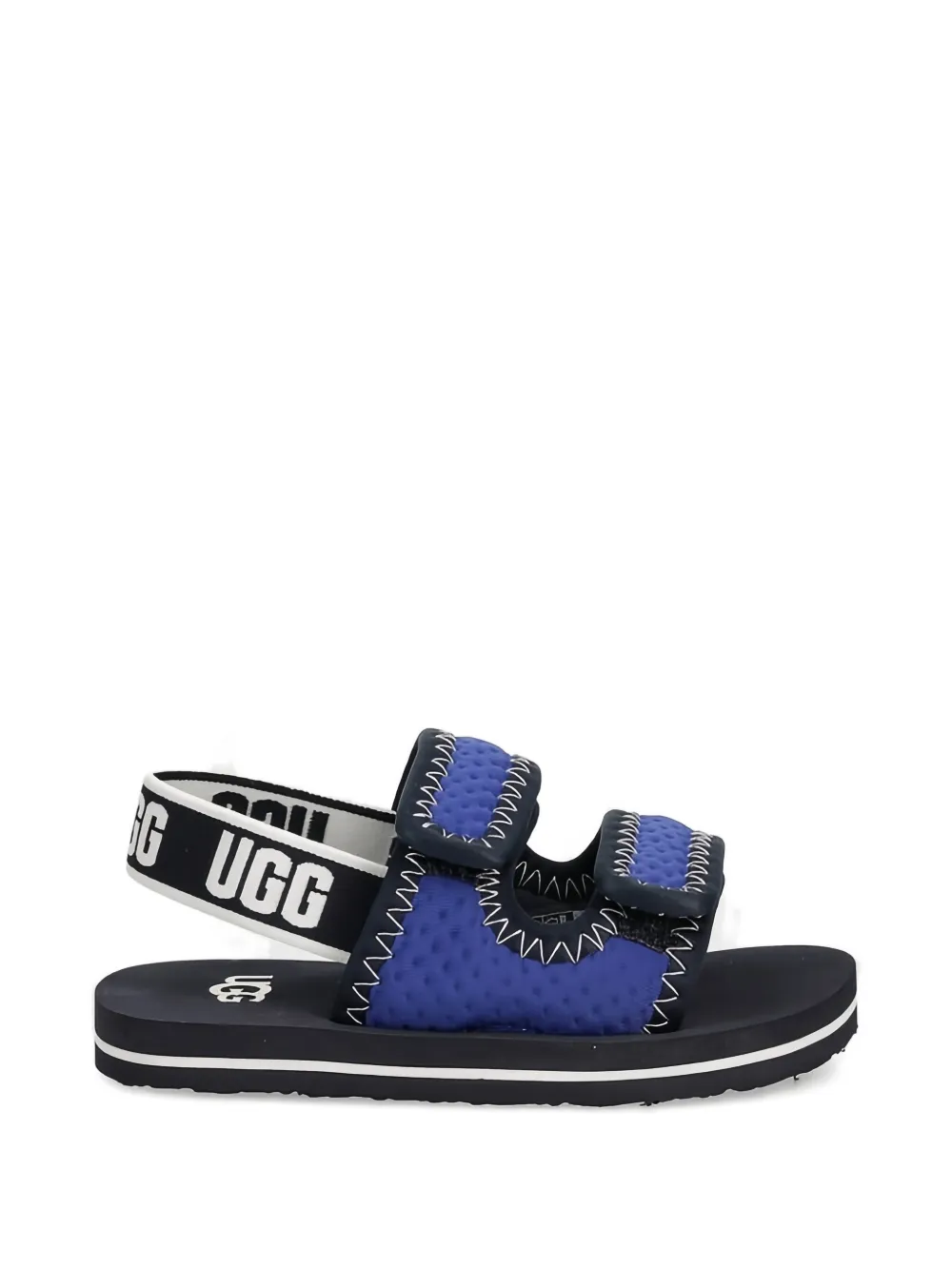UGG Kids strap stitch sandals Blauw