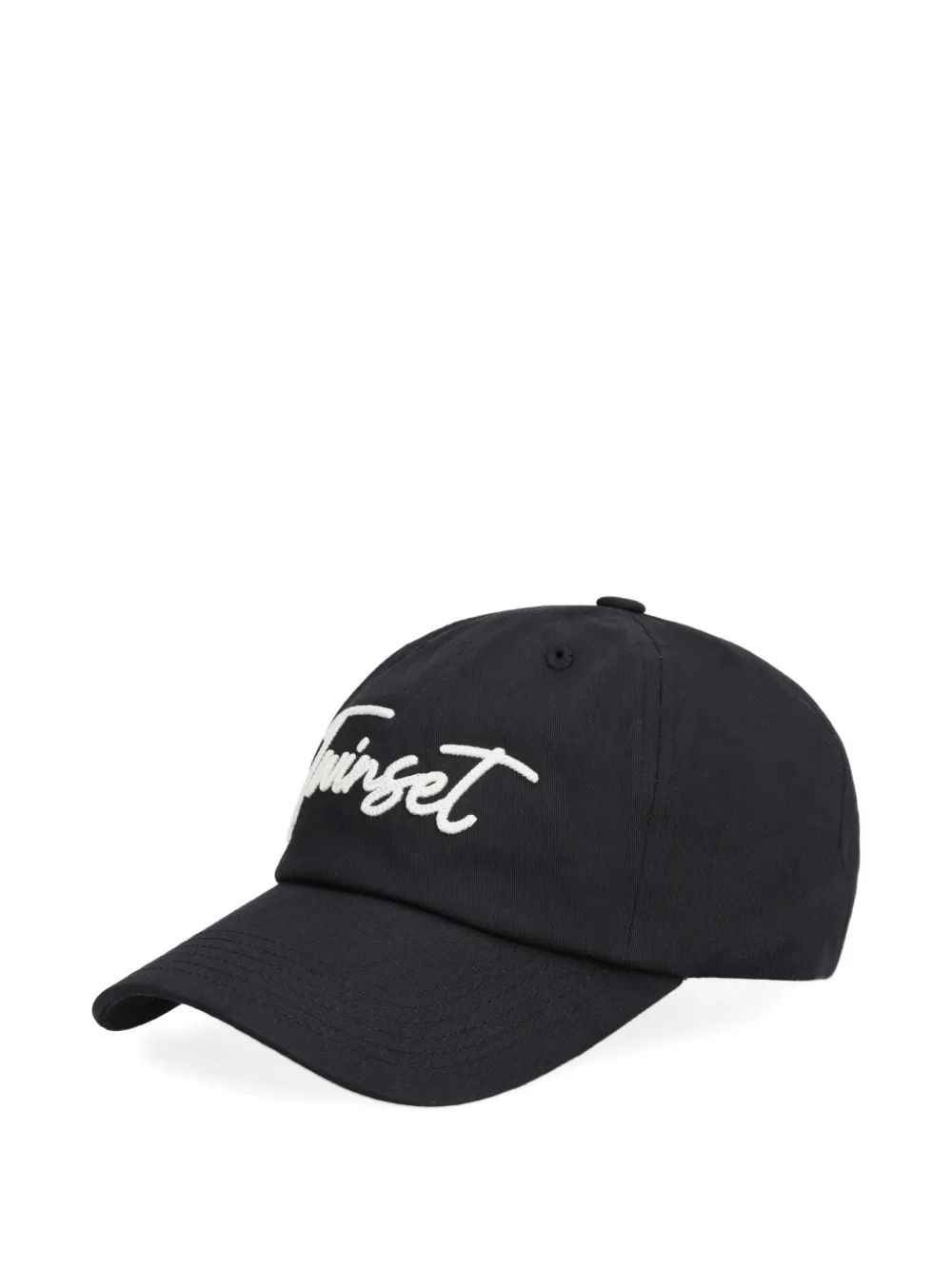 TWINSET logo-embroidery baseball cap - Nero