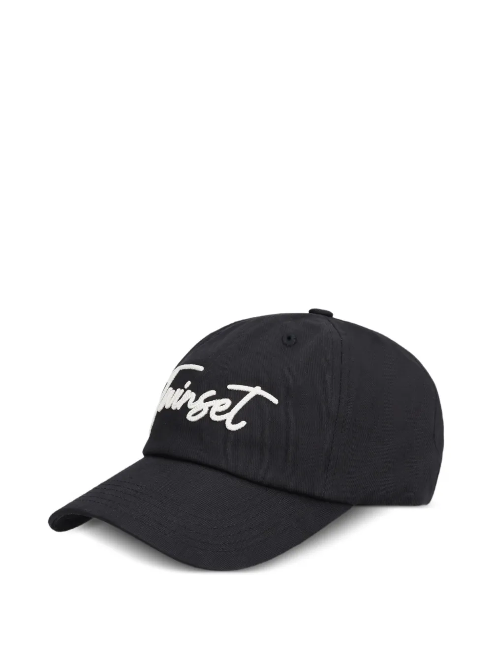TWINSET logo-embroidery baseball cap - Nero