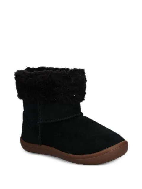 UGG Kids fur trim boots