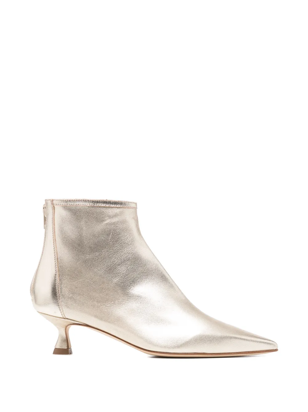 Anna F. pointed-toe boots - Oro