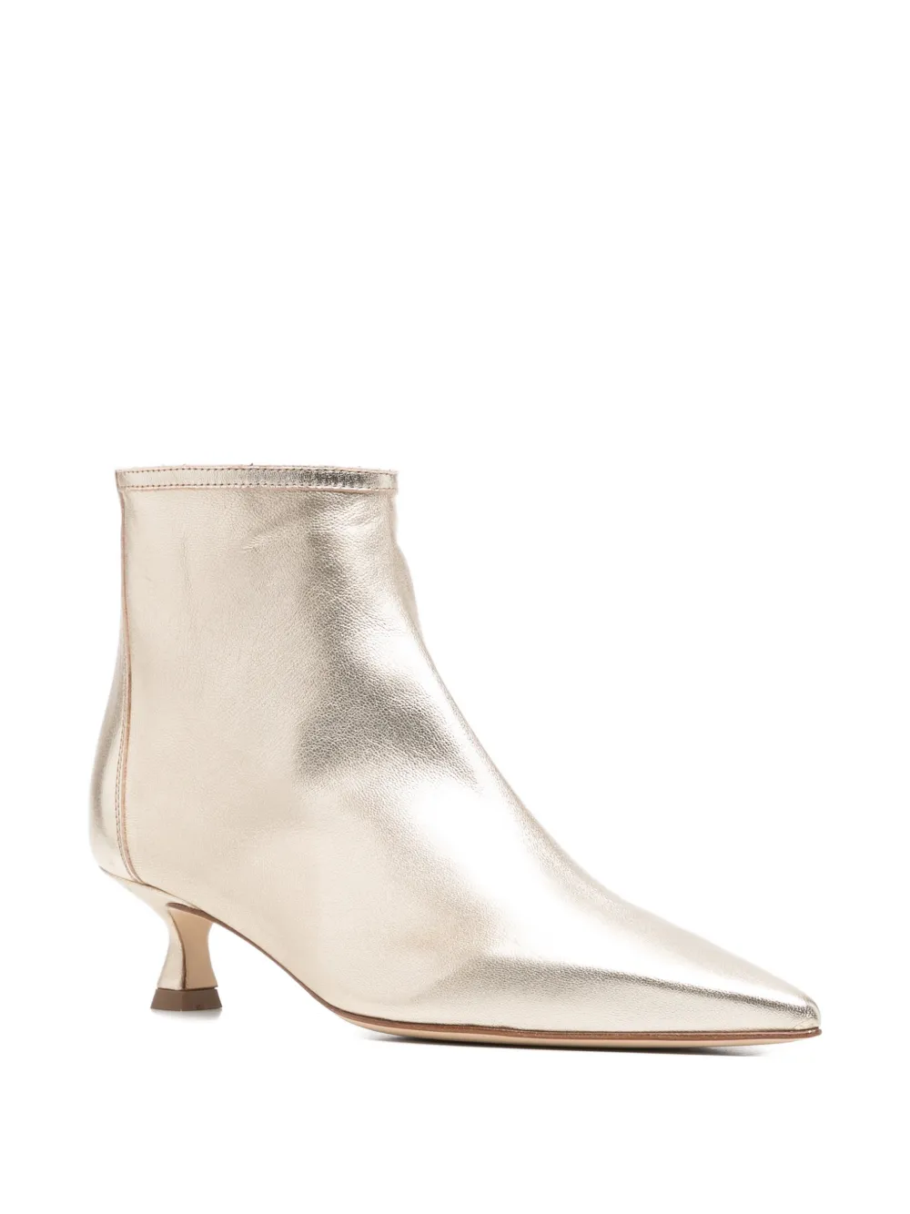 Anna F. pointed-toe boots Goud