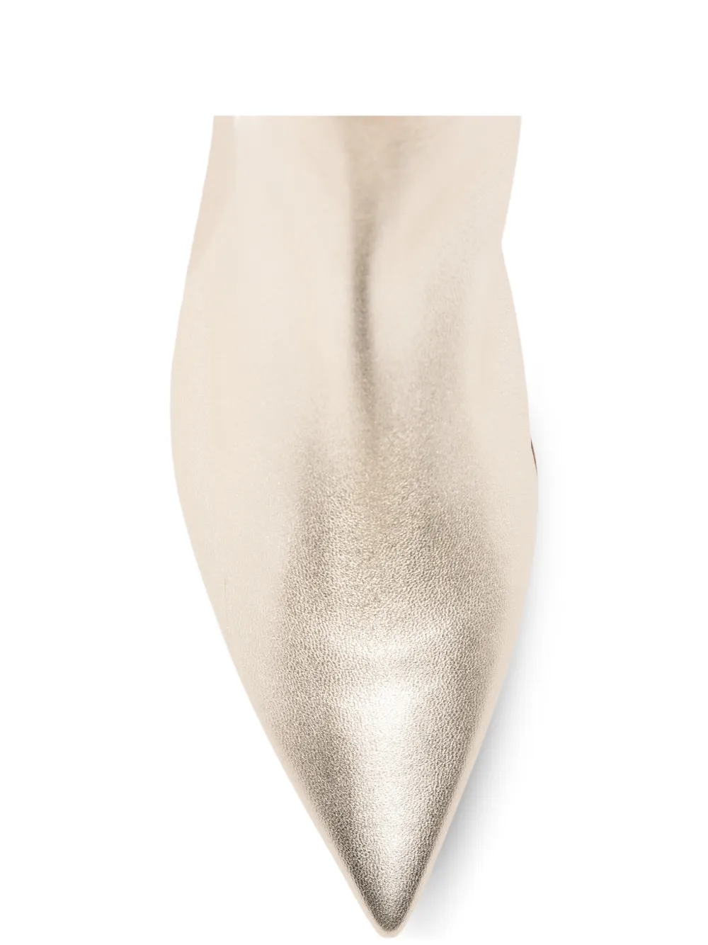 Anna F. pointed-toe boots Goud