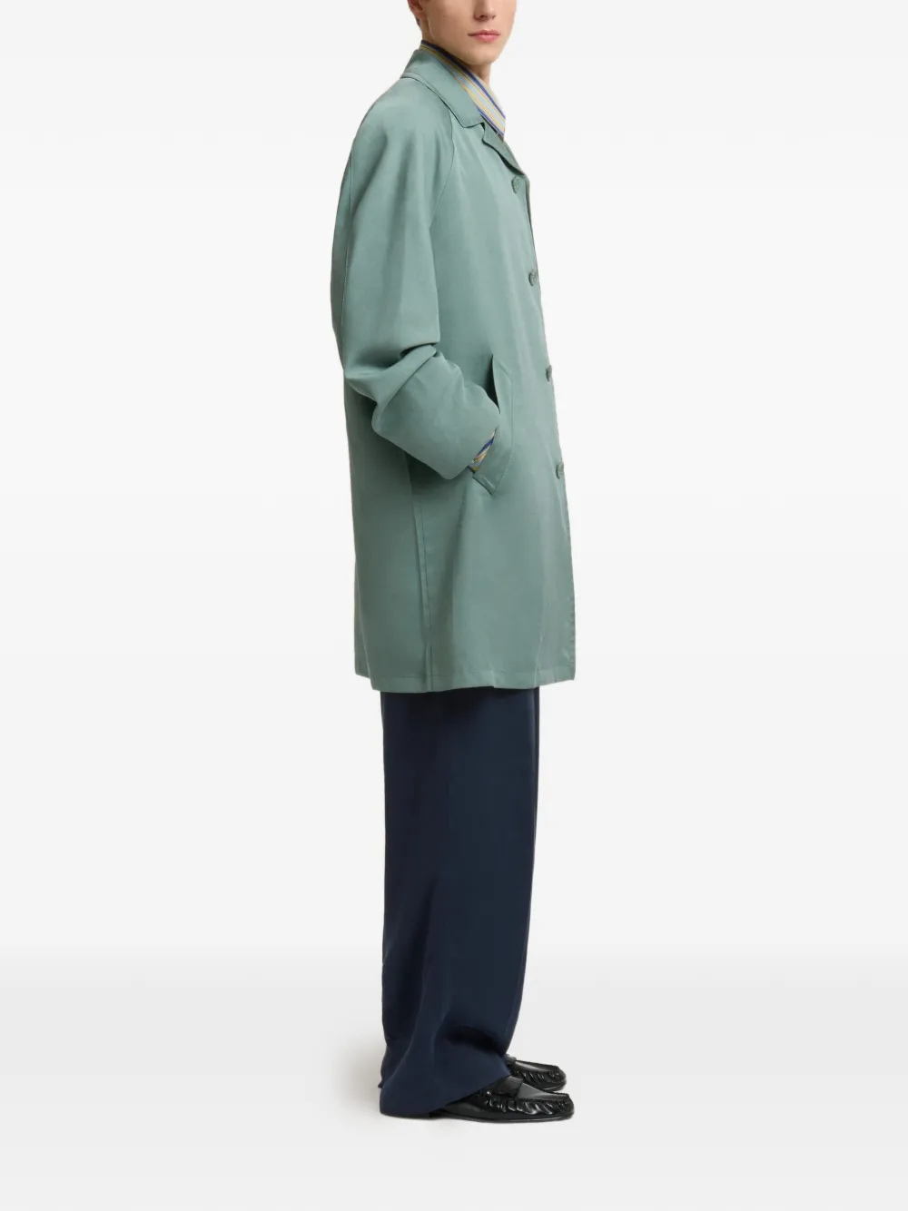 Marni Satijnen broek Blauw