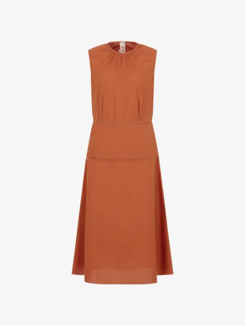Marni robe sans manches à volants superposés