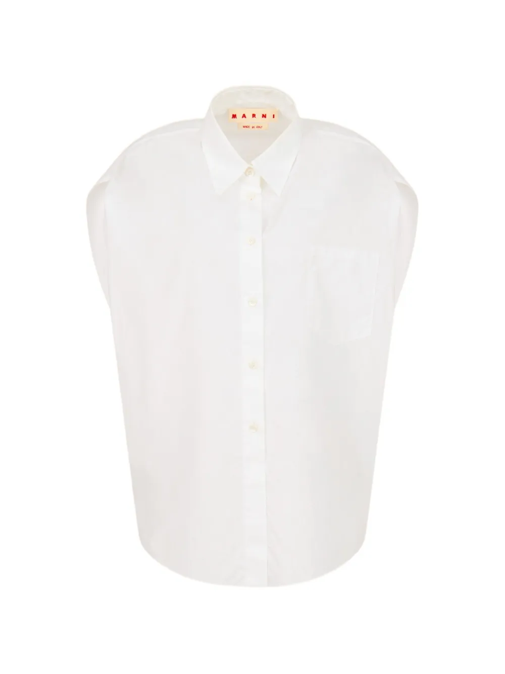 Marni Camicia con taschino - Bianco