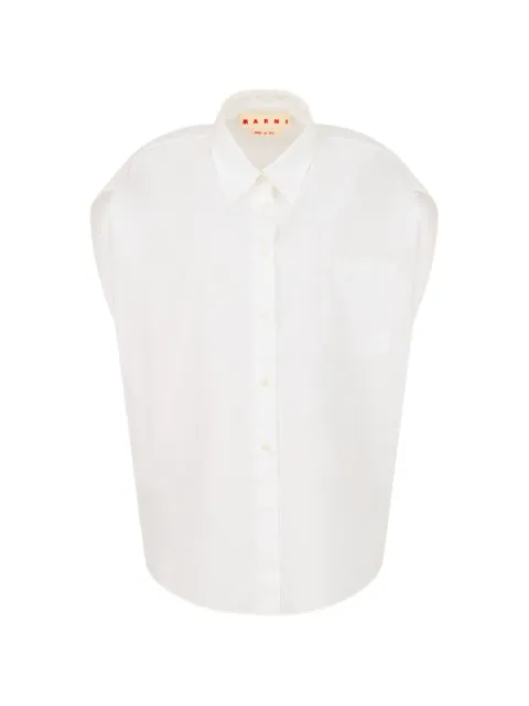 Marni cotton pocket shirt