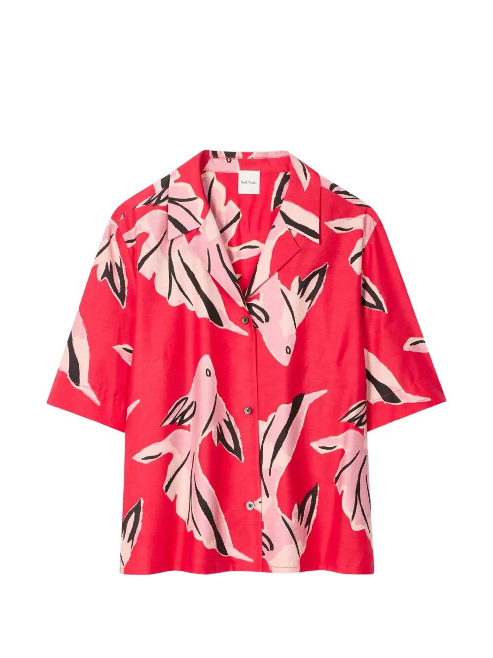 Paul Smith fish-print shirt - Rosa