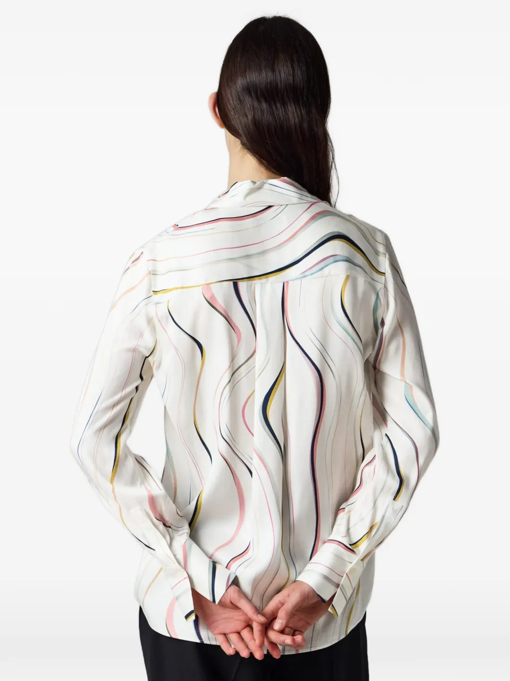 Paul Smith Swirl' Shirt in Neutrals, view 4