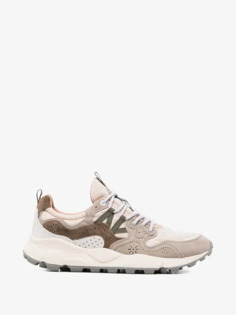 FLOWER MOUNTAIN Yamano 3 nubuck leather sneakers
