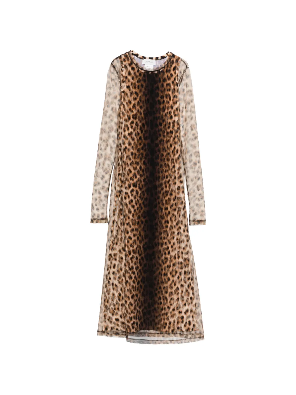 Sportmax animal print dress - Toni neutri