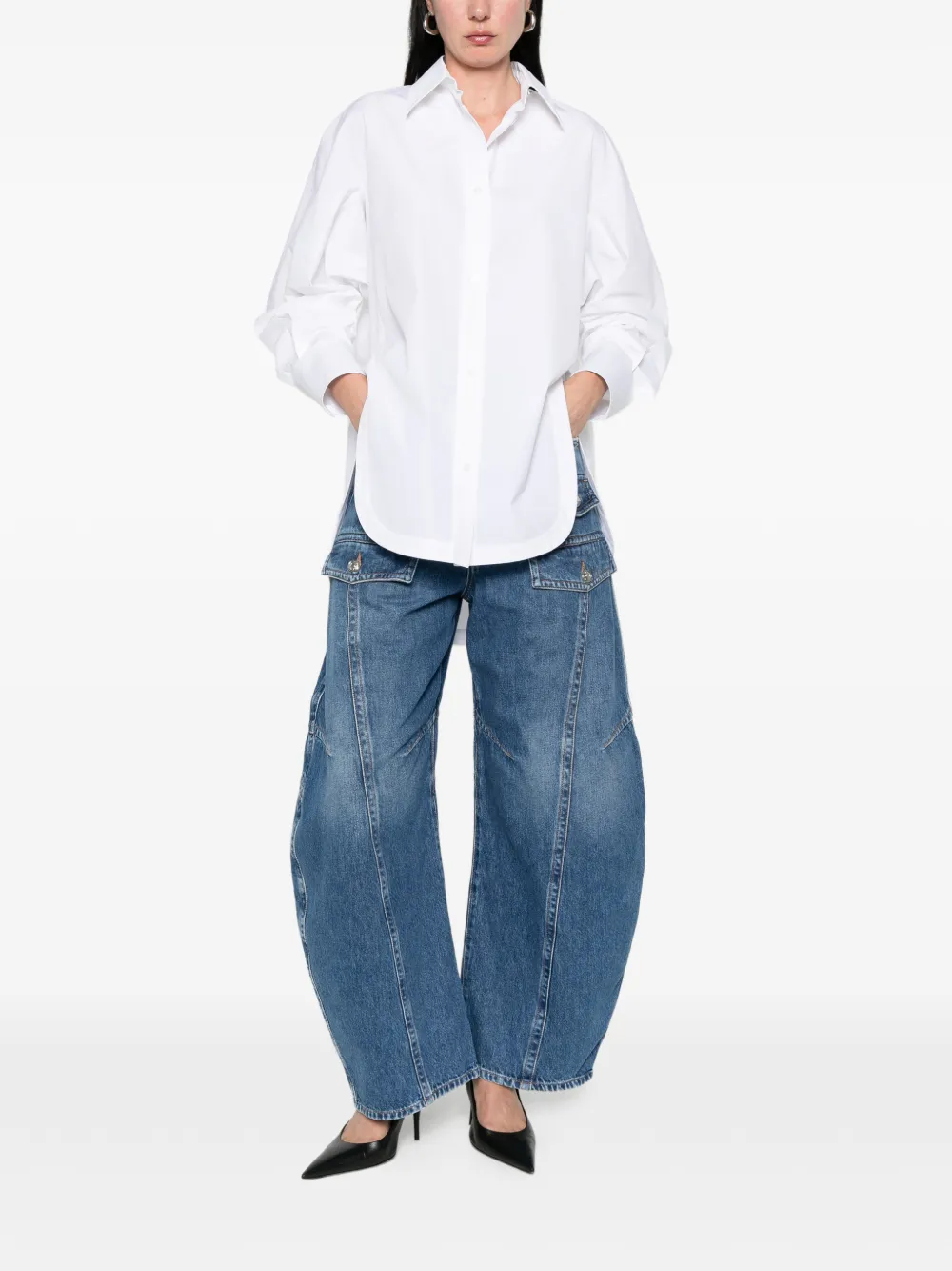  Sportmax Pocket Jeans - Blue 