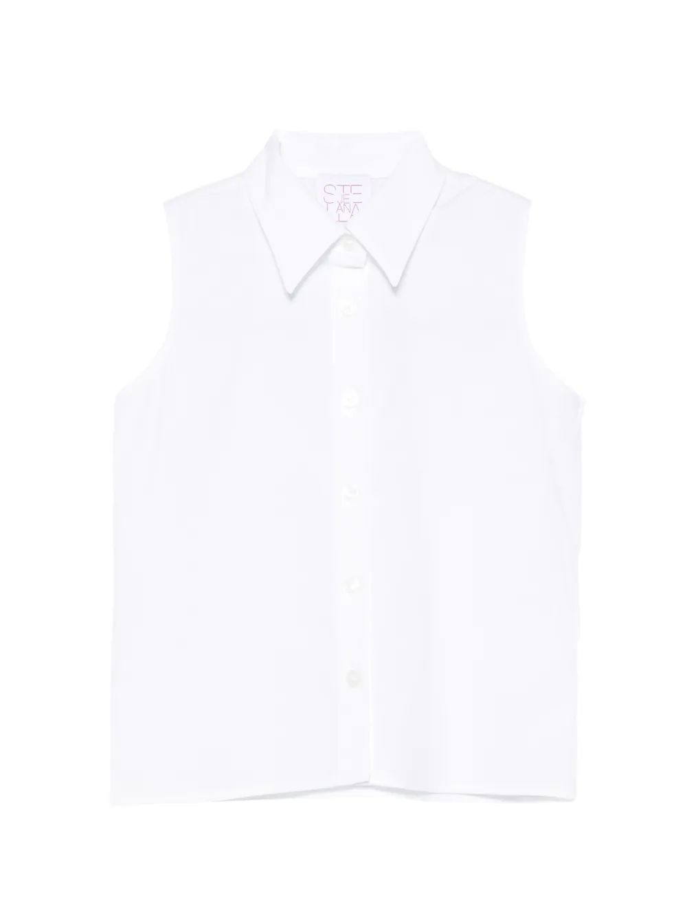 Stella Jean Kids sleeveless shirt - Weiß